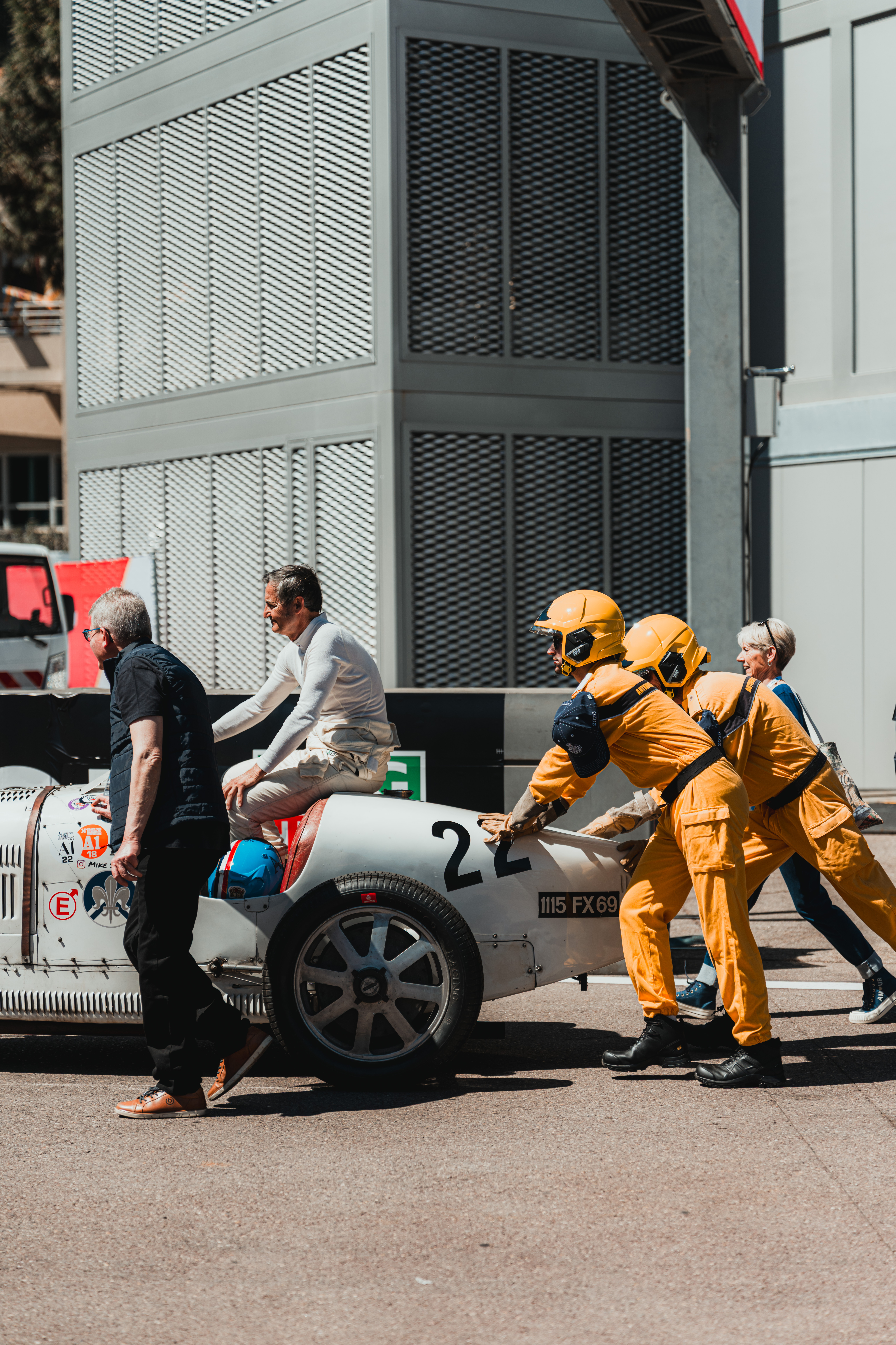 Thierry Stapts, who drives a white Type 35 a hundred years after it was built in Molsheim, is part of a devoted community of enthusiasts and racers.